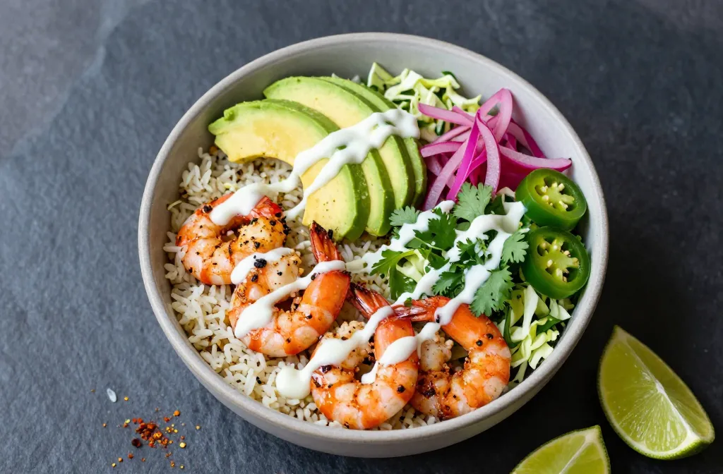 Keto Shrimp Taco Bowls Ready in 25 Zesty Minutes