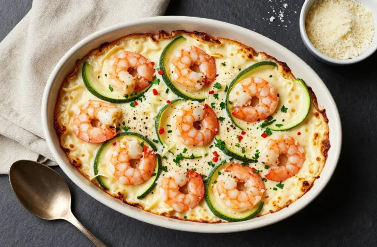 Keto Shrimp Alfredo Bake Weeknight Comfort Win