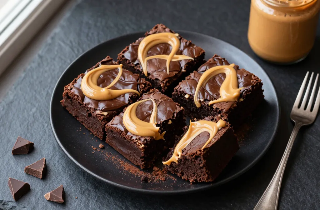 Keto Peanut Butter Swirl Brownies That Taste Like Sin