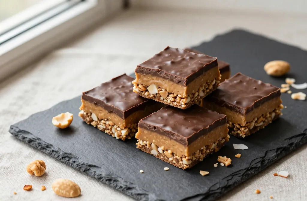 Keto Peanut Butter Crisp Bars You’Ll Crave Daily