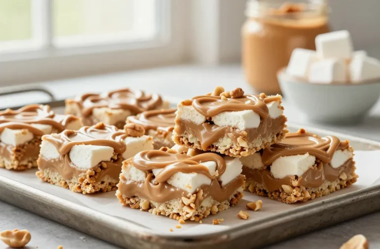 Keto Peanut Butter Marshmallow Bars That Actually Slap