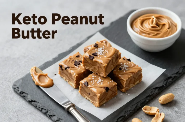 Keto Peanut Butter Fudge in Five Minutes Flat