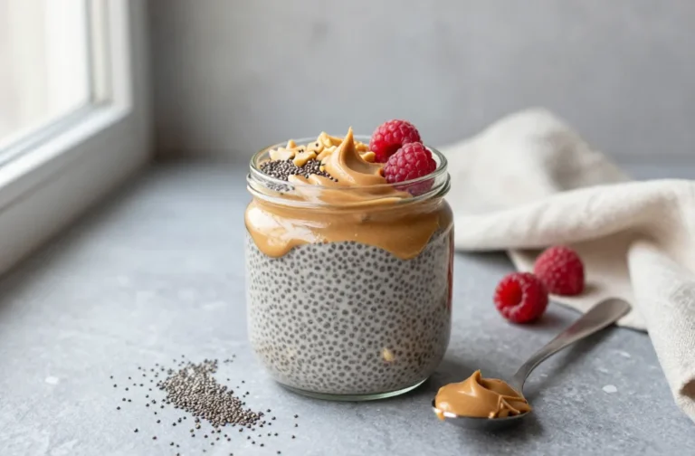 Keto Peanut Butter Chia Pudding That Tastes Like Dessert