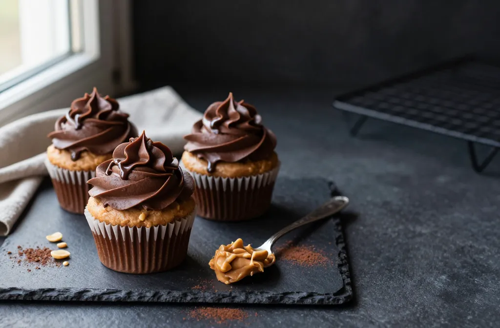 Irresistible Keto Peanut Butter Cupcakes with Frosting