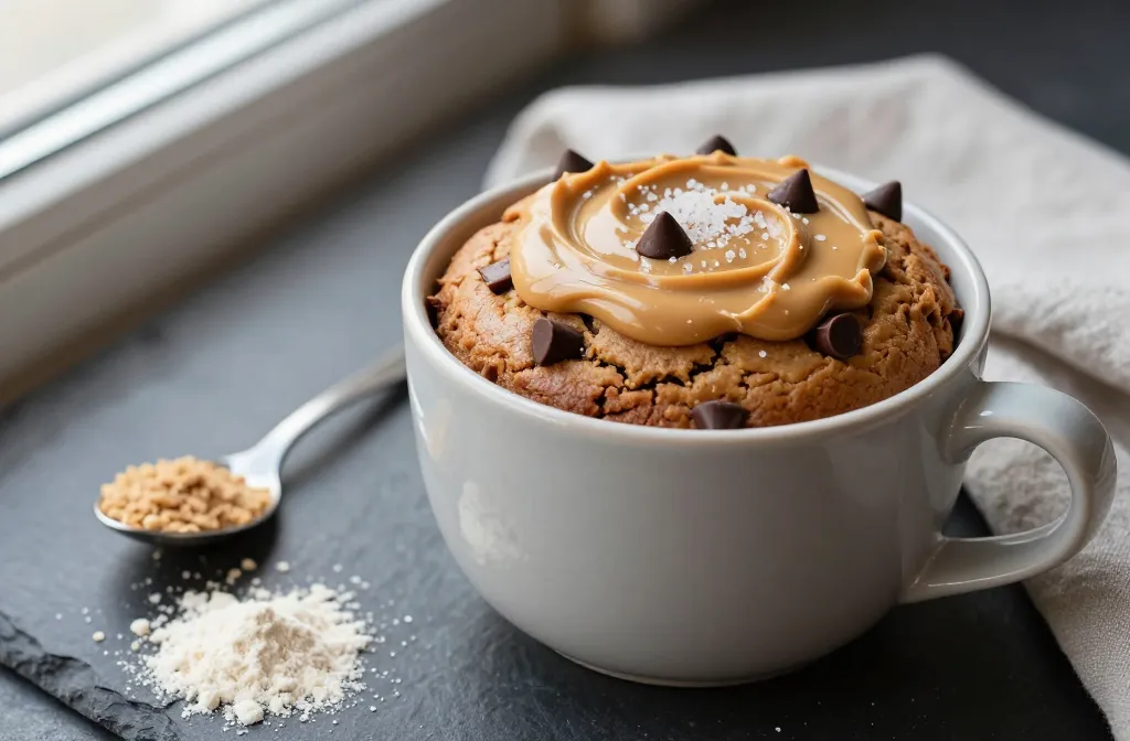 Keto Peanut Butter Mug Cake in 5 Minutes Flat