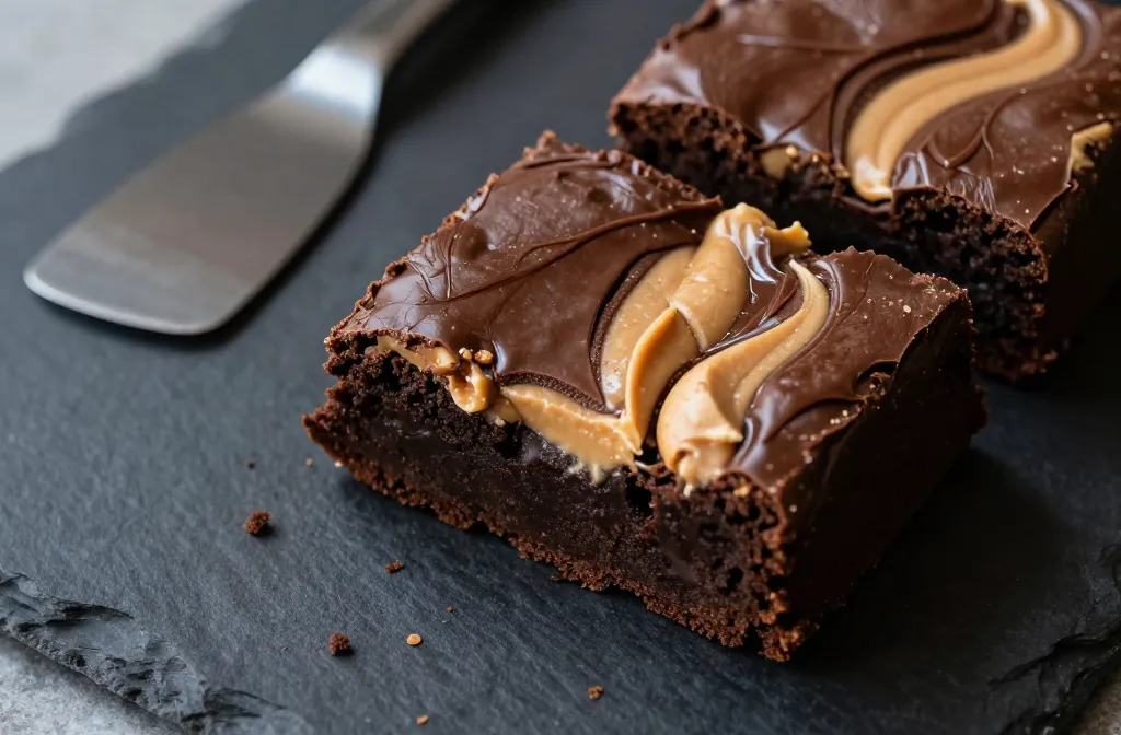 Keto Peanut Butter Cream Cheese Brownies That Slap