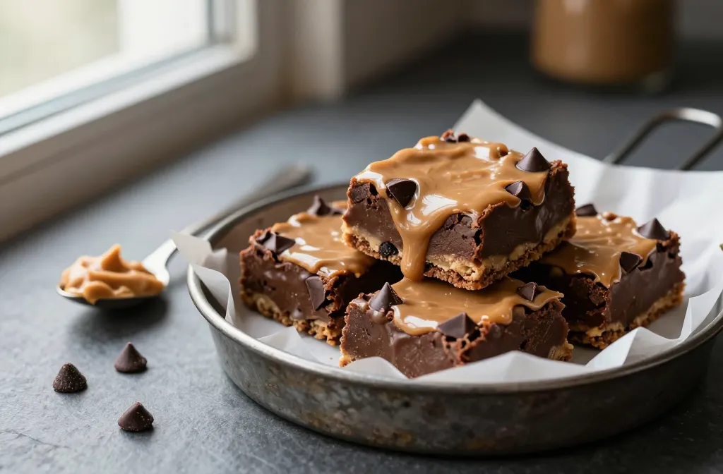 Keto Peanut Butter Chocolate Chip Fudge That Hits Hard