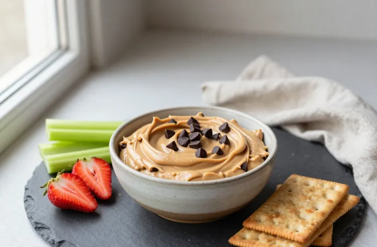Keto Peanut Butter Chocolate Chip Cheesecake Dip That Slaps
