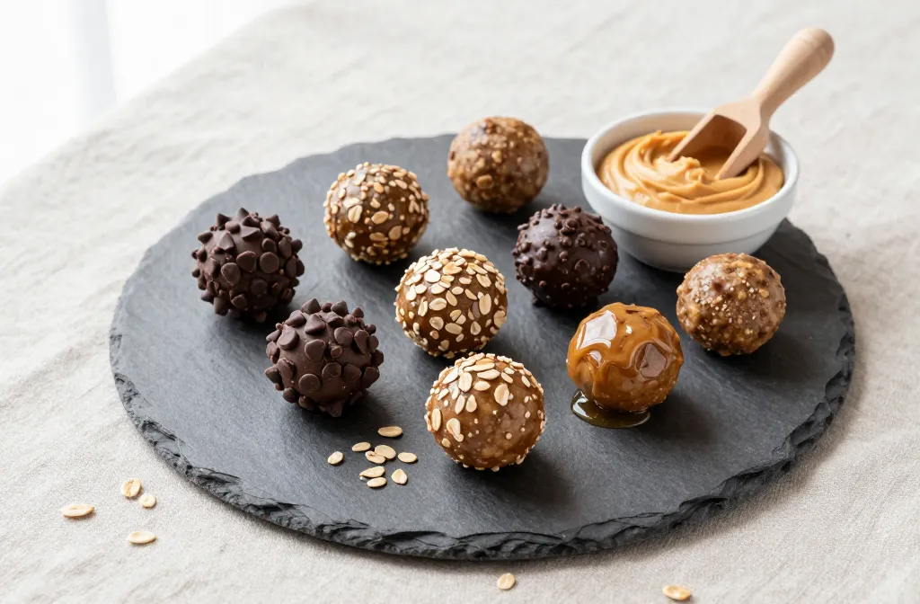 Craveable 13 High Protein Peanut Butter Protein Ball Desserts