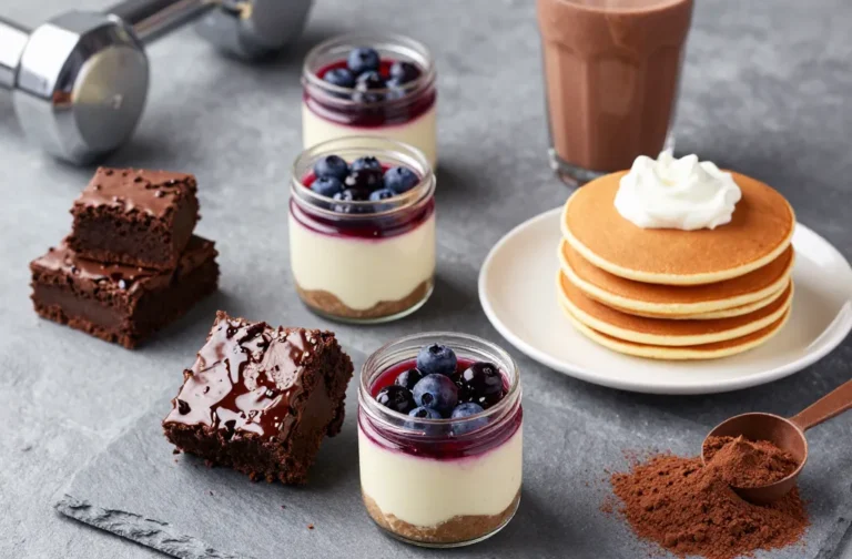 Crave and Gain with 14 High Protein Protein Powder Desserts