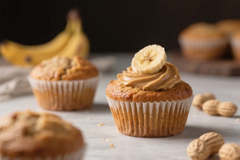 Healthy Peanut Butter Banana Muffins – Easy, Wholesome, and Satisfying