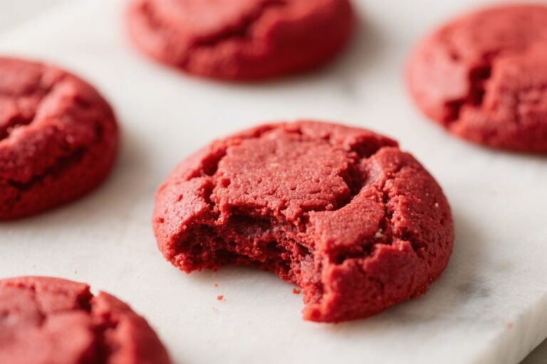 Keto Red Velvet Cookies – Soft, Chewy, and Low-Carb