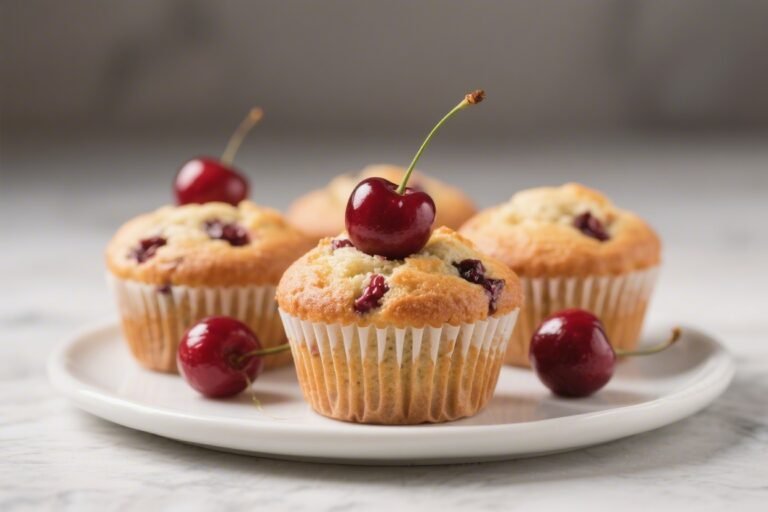 Healthy Cherry Muffins – Light, Juicy, and Easy to Make