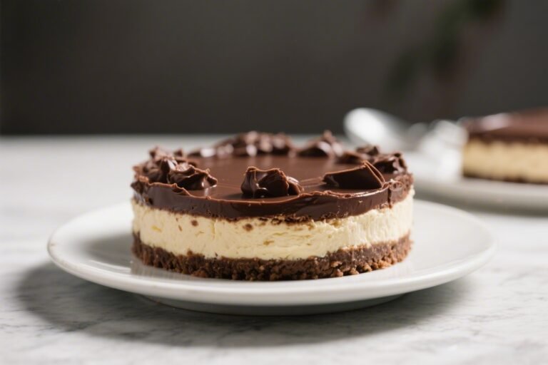 No Bake Triple Chocolate Cheesecake – Creamy, Rich, and Easy