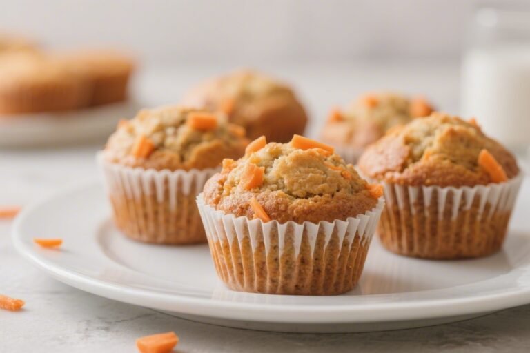 Healthy Carrot Cake Muffins – A Cozy, Better-For-You Treat