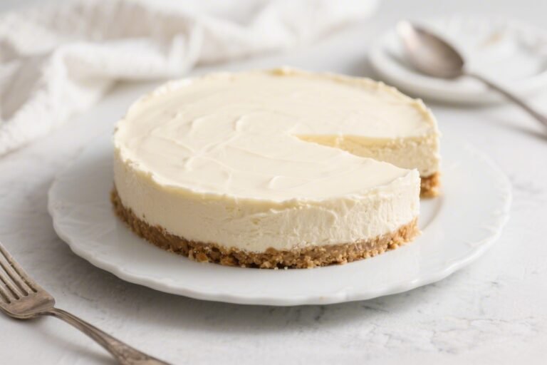 No Bake White Chocolate Cheesecake – Creamy, Simple, and Crowd-Pleasing