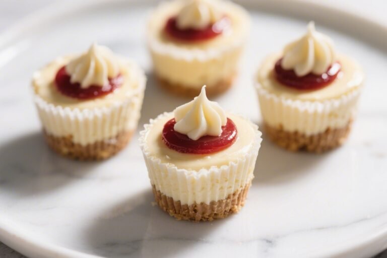 No Bake Mini Cheesecake Cups – Creamy, Easy, and Perfectly Portable