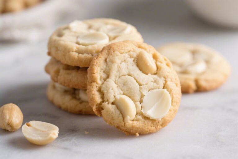 Keto White Chocolate Macadamia Cookies – Buttery, Low-Carb, and Satisfying