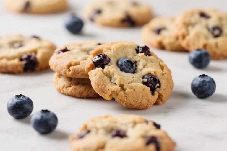Keto Blueberry Cookies – Soft, Buttery, and Low-Carb