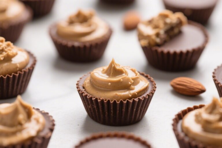 100-Calorie Chocolate Almond Butter Cups – A Light, Satisfying Treat