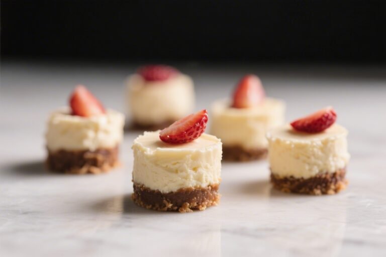 No Bake Cheesecake Bites – Creamy, Easy, and Perfect for Sharing