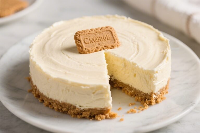 No Bake Cheesecake with Graham Cracker Crust – Creamy, Simple, and Crowd-Pleasing