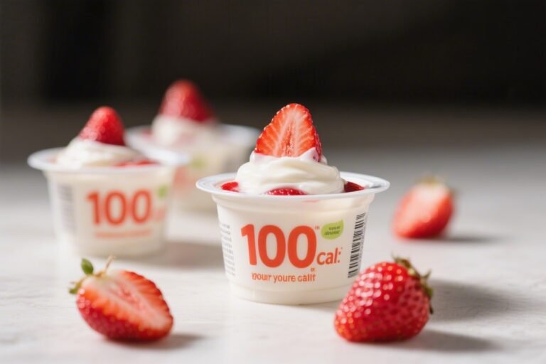100-Calorie Strawberry Yogurt Cups – A Light, Fruity Snack You’ll Actually Crave