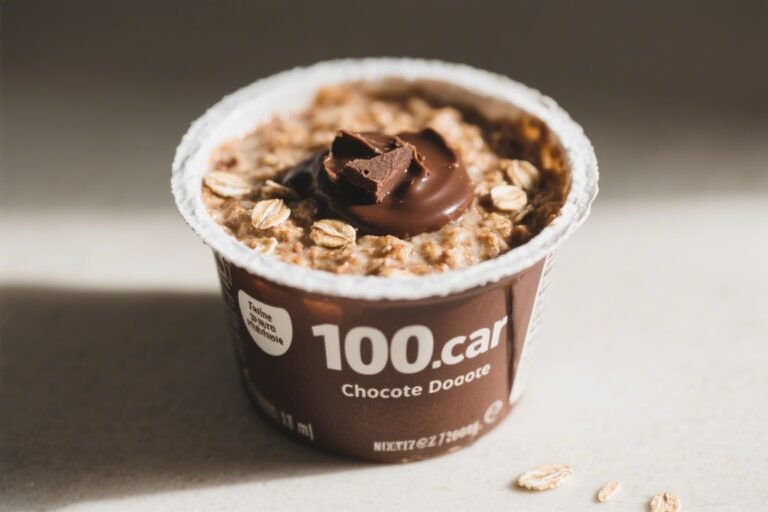 100-Calorie Chocolate Oatmeal Cup – A Light, Satisfying Treat