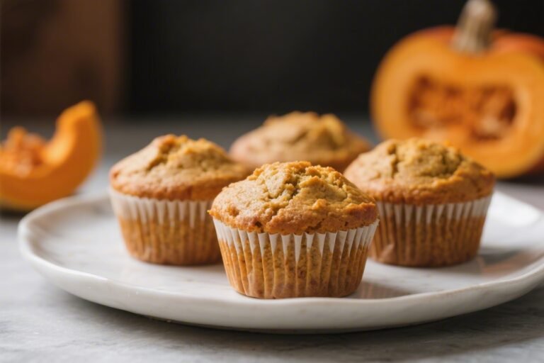 Healthy Flourless Pumpkin Muffins – Easy, Cozy, and Naturally Sweet