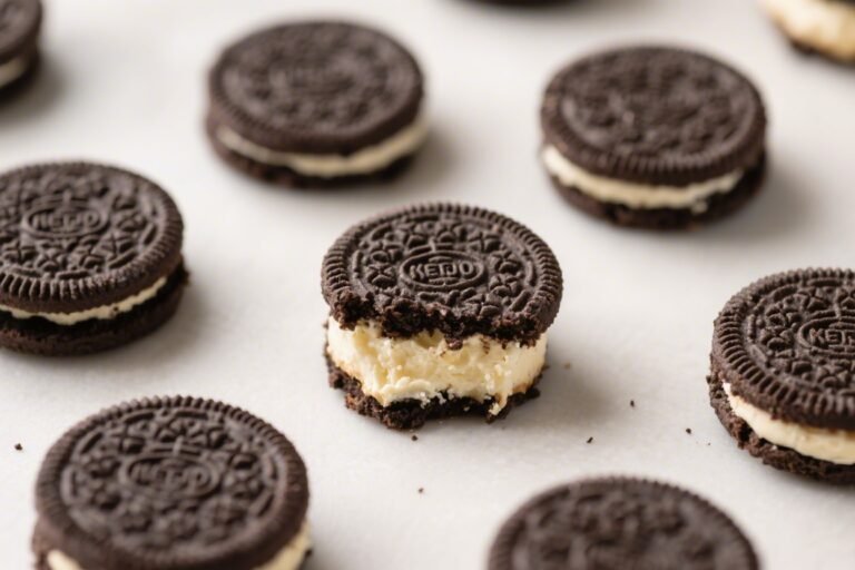 Keto Oreo Cheesecake Cookies – Soft, Creamy, and Low-Carb