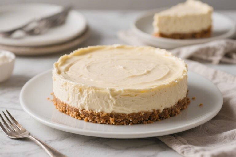 No Bake Melt-in-Your-Mouth Cheesecake – Easy, Creamy, and Crowd-Pleasing