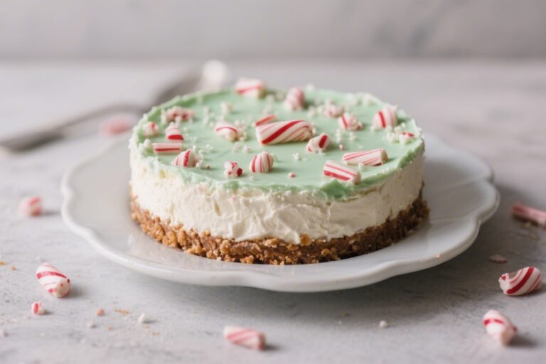 No Bake Peppermint Cheesecake – Cool, Creamy, And Festive