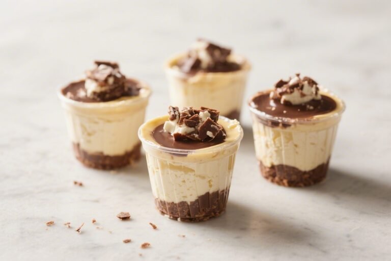No Bake Cheesecake Crack Cups – Creamy, Crunchy, and Effortless