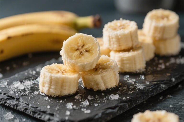 100-Calorie Frozen Banana Bites – A Simple, Sweet Snack