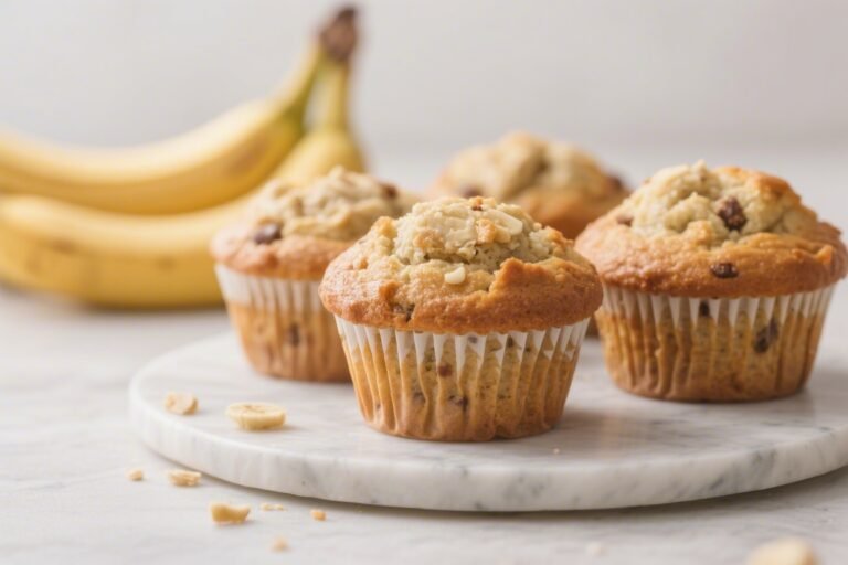 Healthy Banana Protein Muffins – Easy, Nutritious, and Perfect for Busy Mornings