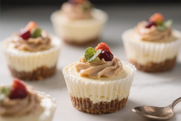 No Bake High Protein Cheesecake Cups – Creamy, Simple, and Satisfying
