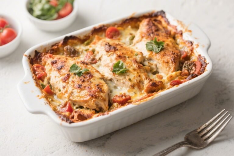 Keto Chicken Italian Bake – Simple, Comforting, and Full of Flavor