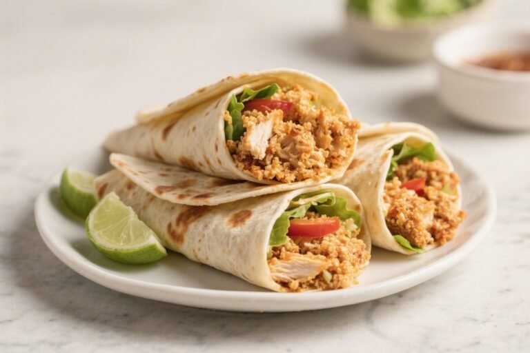 Keto Chicken Crunch Wraps – A Crispy, Satisfying Low-Carb Favorite