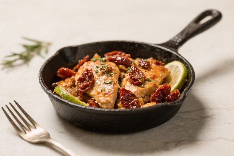 Keto Chicken Sun-Dried Tomato Skillet – Creamy, Comforting, and Weeknight Easy