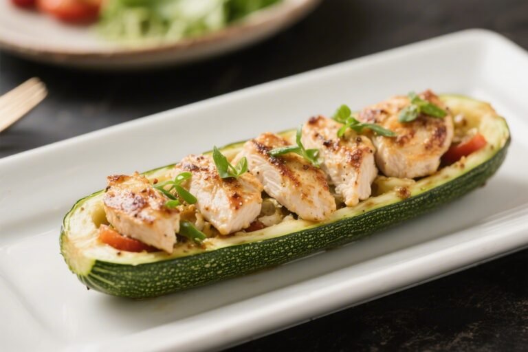 Keto Chicken Zucchini Boats – A Flavorful, Low-Carb Weeknight Favorite