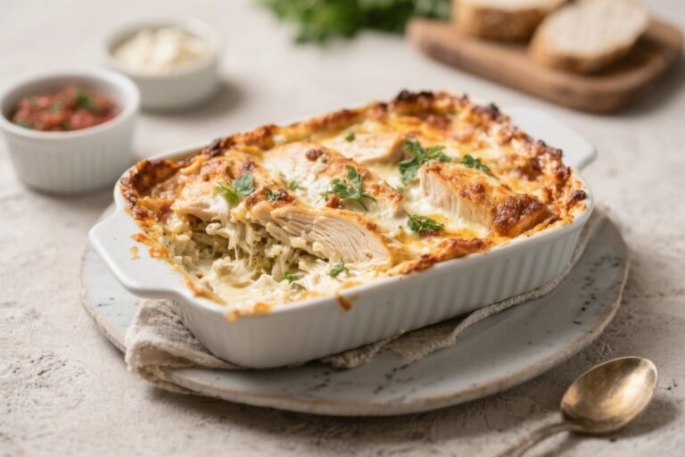 Keto Chicken Italian Cream Bake – Comforting, Low-Carb, and Weeknight-Friendly