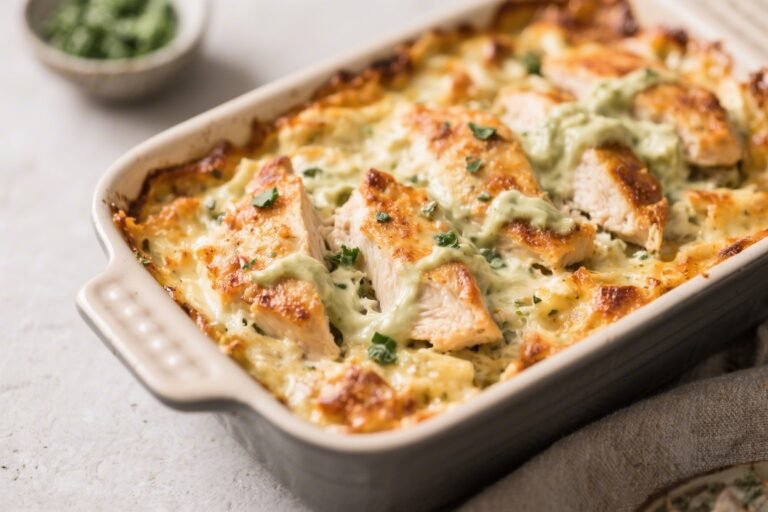Keto Chicken Ranch Bake – Creamy, Comforting, and Low-Carb