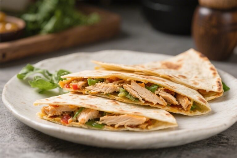 Keto Chicken Quesadilla – A Crisp, Cheesy Low-Carb Favorite