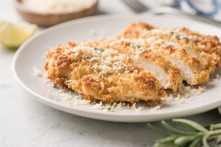 Crispy Parmesan Keto Chicken – Golden, Juicy, and Low-Carb