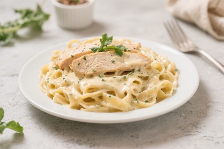 Keto Chicken Alfredo – Creamy Comfort Without the Carbs