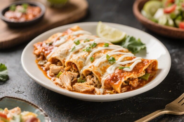 Lazy Keto Chicken Enchilada – A Fast, Flavor-Packed Weeknight Favorite