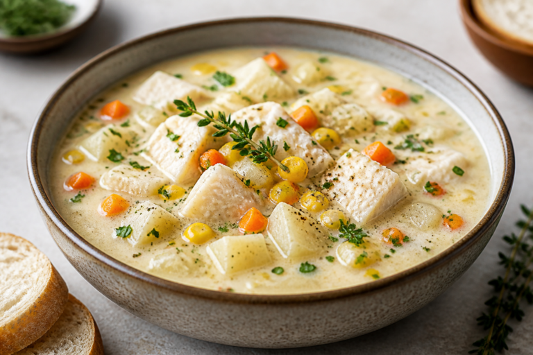 Healthy Fish Chowder – A Light, Comforting Bowl You Can Make Any Night