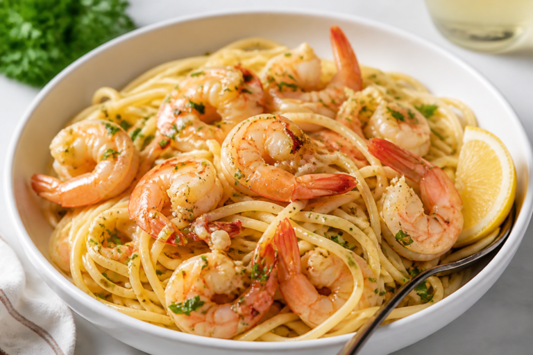 Easy Healthy Shrimp Scampi – Light, Bright, and Weeknight-Friendly