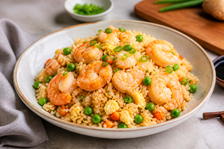 Healthy Shrimp Fried Rice – A Lighter Take on a Takeout Favorite
