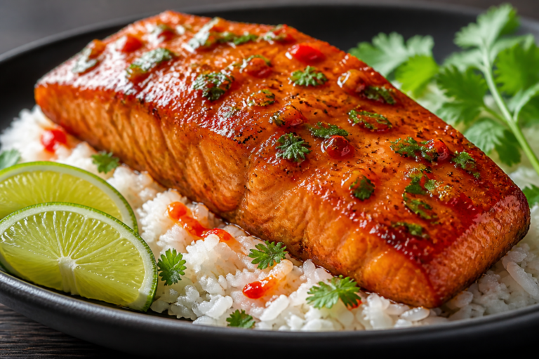 Sweet Chili Glazed Salmon – A Fast, Flavor-Packed Weeknight Favorite